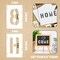 42PCS Interlocking Letter & Number Stencils Set – 3 Inch Reusable Alphabet, Numbers & Symbols Templates for Painting, Bullet Journal, Canvas, Wood Signs, Wall Art, Fabric & DIY Crafts